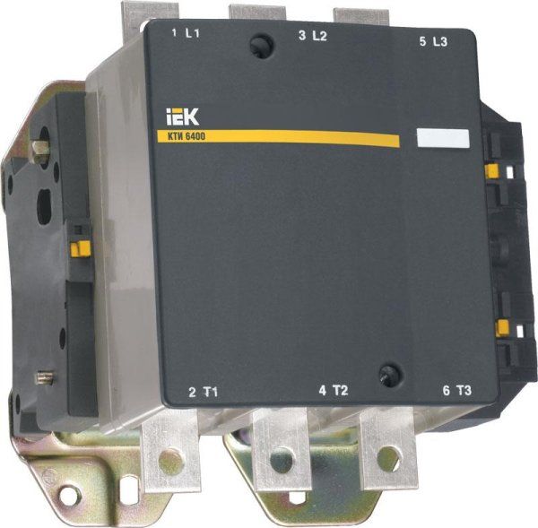 Контактор КТИ-6400  400А  230В/АС3  | KKT60-400-230-10 | IEK — фото