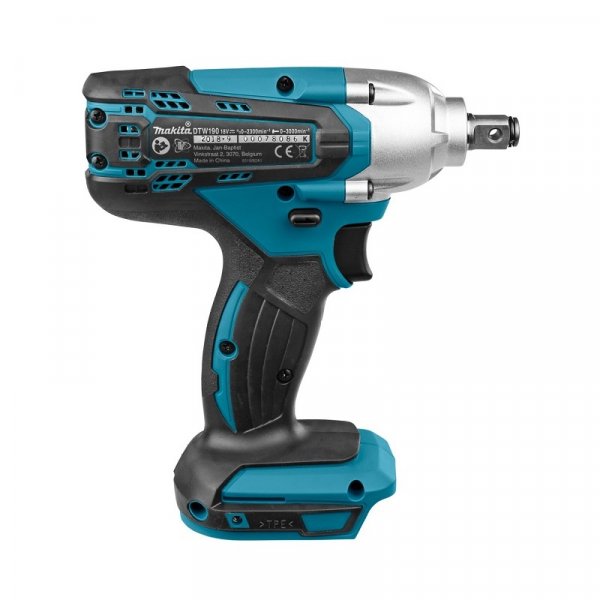 МАКИТА LXT DTW190Z Гайковерт ударный аккум. 1/2 Квадрат 190 Нм 18В, Li-ion, без АКБ и ЗУ — фото