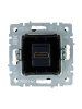 BRITE Розетка HDMI РHDMI-0-БрС сталь  | BR-H10-K46 | IEK — фото