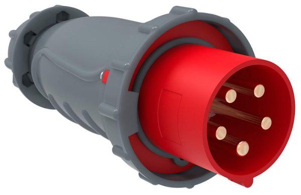 Вилка переносная ССИ-045 125А-6ч/200/346-240/415В 3Р+РЕ+N IP67 MAGNUM | PSN02-125-5 | IEK — фото