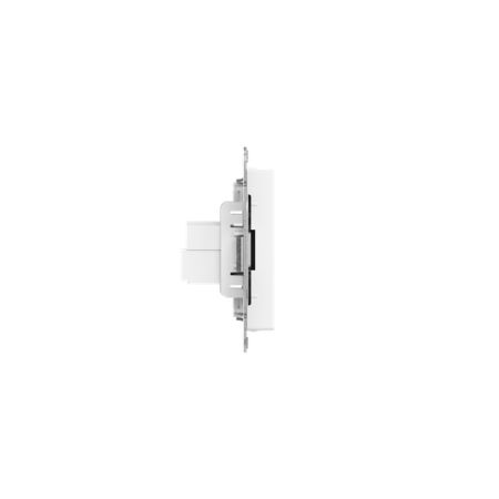 Механизм розетки RJ45 - 2шт, (cat5), белый Эпика EKF | UP1-SOW-2RJ45-5 | EKF — фото