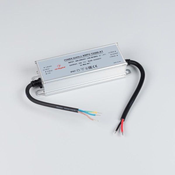 Блок питания ARPV-12200-A1 (12V, 16.6A, 200W) (Arlight, IP67 Металл, 3 года) | 032317 | Arlight — фото
