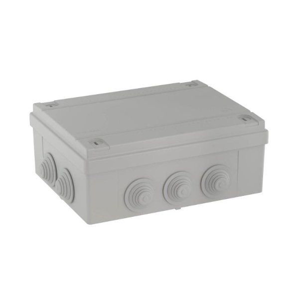 Коробка распределительная с кабельными вводами. IP55. 240х190х90мм | 54200 | DKC — фото