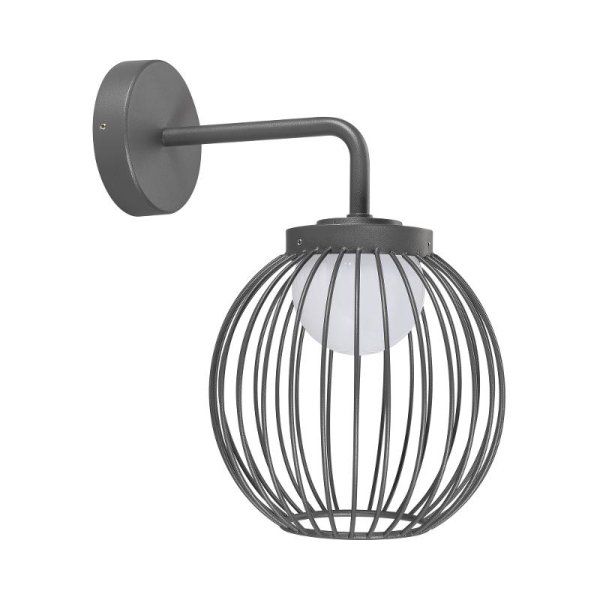 Светильник LGD-PEARL-WALL-7W Warm3000 (GR, 164 deg, 230V) (Arlight, IP65 Металл, 3 года) | 029973 | Arlight — фото