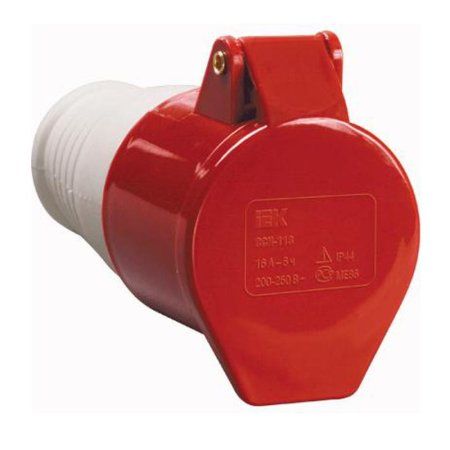Розетка переносная ССИ-215 16А-6ч/200/346-240/415В 3Р+РЕ+N IP44 MAGNUM | PSN22-016-5 | IEK — фото