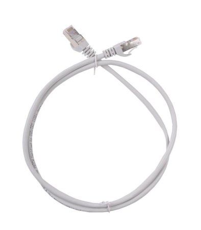 Патч-корд кат. 5Е UTP 1м серый | PC01-C5EU-1M | ITK — фото
