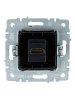 BRITE Розетка HDMI РHDMI-0-БрБ белый  | BR-H10-K01 | IEK — фото