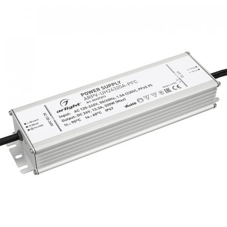 Блок питания ARPV-UH24320A-PFC (24V, 13.3A, 320W) | 024272(1) | Arlight — фото