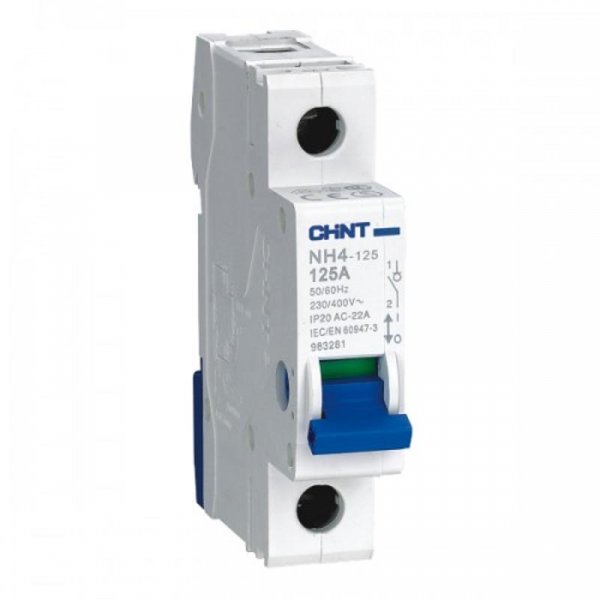 Выключатель нагрузки NH4 1P 32A (DB) (R) | 398037 | ЧИНТ (CHINT)