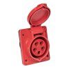 Розетка стационарная внутренняя 415 3Р+РЕ+N 16А 380В IP44 EKF PROxima | ps-415-16-380 | EKF — фото
