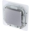 Inspiria Алюминий Переключатель проходной 1-клавишный С/У без рамки IP44 | 673672 | Legrand — фото