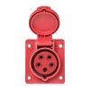 Розетка стационарная внутренняя 415 3Р+РЕ+N 16А 380В IP44 EKF PROxima | ps-415-16-380 | EKF — фото