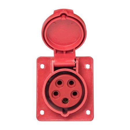 Розетка стационарная внутренняя 415 3Р+РЕ+N 16А 380В IP44 EKF PROxima | ps-415-16-380 | EKF — фото