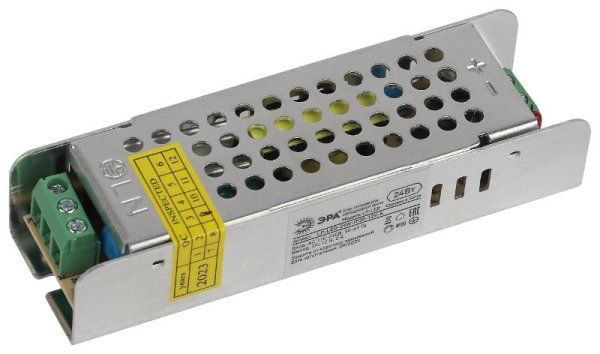 Блок питания  LP-LED 24W-IP20-12V-S | Б0061119 | ЭРА — фото