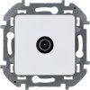 Inspiria Белый Розетка телевизионная TV «звезда» С/У 2 дБ 0-2400 мГц без рамки | 673850 | Legrand — фото