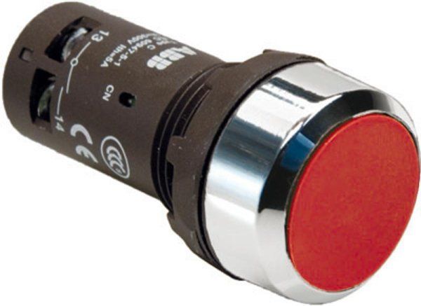 Кнопка CP1-30R-02 красная без фиксации 2HЗ | 1SFA619100R3051 | ABB — фото
