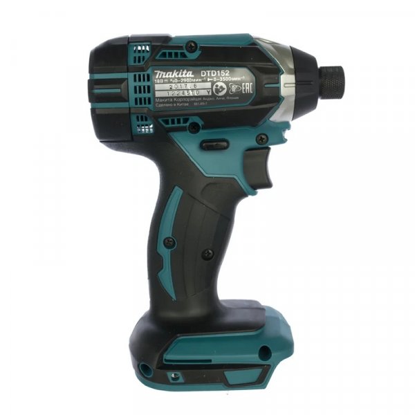 МАКИТА LXT DTD152Z Винтоверт ударный аккум. 1/4 HEX 165 Нм, 18В, Li-ion, без АКБ и ЗУ — фото