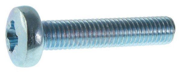 Винт DIN7985 с полукруглой головкой оцинк. М6х30 (50 шт) - коробка с ок. Tech-Kr ( 0,409 кг) | 105227 | Tech-KREP — фото