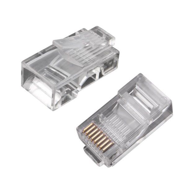 Разъем компьютерный (Джек) RJ-45 8P8C CAT 5e | 05-1021-3 | PROconnect — фото