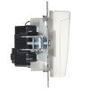 BRITE Розетка с заземлением со шторками с кр. 16А IP44 РСбш10-3-44-БрБ белый | BR-R16-16-44-K01 | IEK — фото