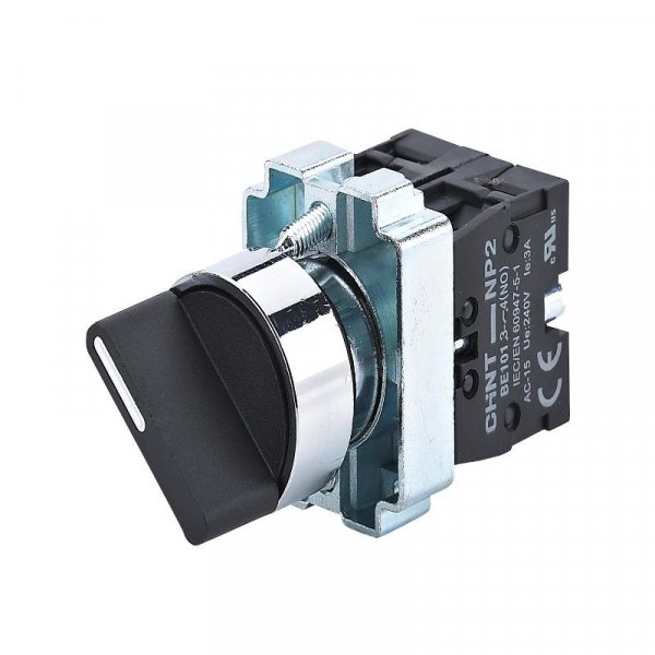 Переключатель NP2-BD33, 3 положения фиксацией, 2НО, IP40 (R) | 573982 | ЧИНТ (CHINT)