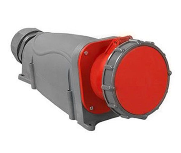 Розетка стационарная ССИ-135 63А-6ч/200/346-240/415В 3Р+РЕ+N IP67 MAGNUM | PSN12-063-5 | IEK — фото